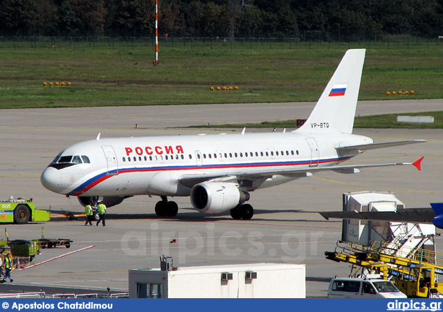 VP-BTQ, Airbus A319-100, Rossiya Airlines