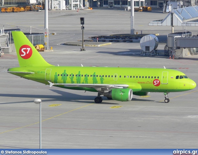 VP-BTV, Airbus A319-100, S7 Siberia Airlines