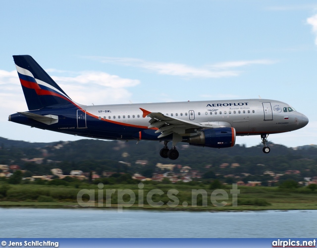 VP-BWL, Airbus A319-100, Aeroflot