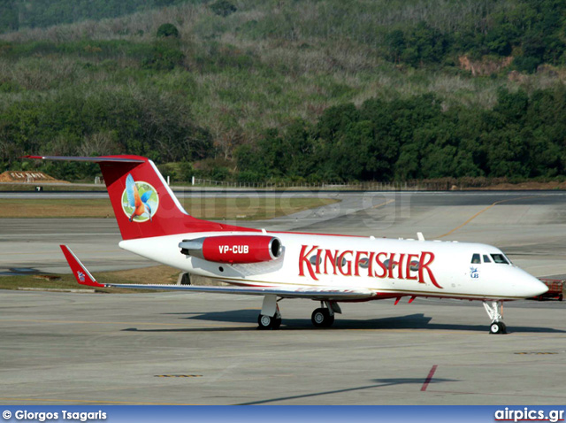 VP-CUB, Gulfstream II, Kingfisher Airlines