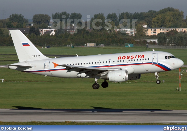 VQ-BAS, Airbus A319-100, Rossiya Airlines