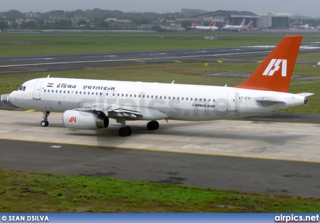 VT-EYI, Airbus A320-200, Indian Airlines