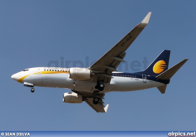 VT-JGZ, Boeing 737-700, Jet Airways