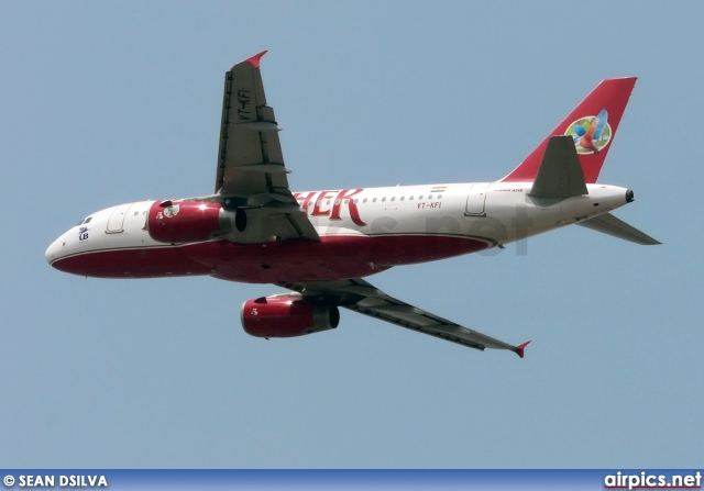 VT-KFI, Airbus A319-100, Kingfisher Airlines