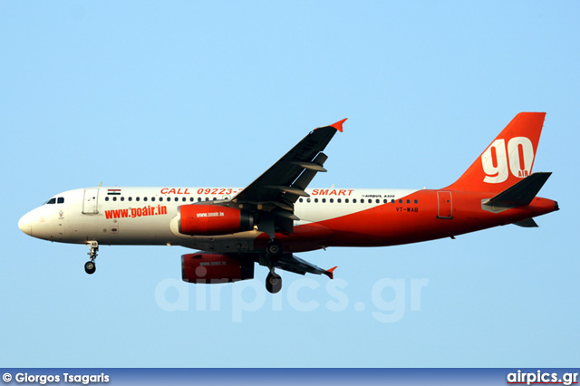 VT-WAB, Airbus A320-200, Go Air