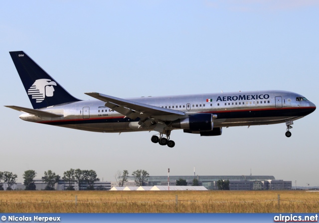 XA-OAM, Boeing 767-200ER, Aeromexico