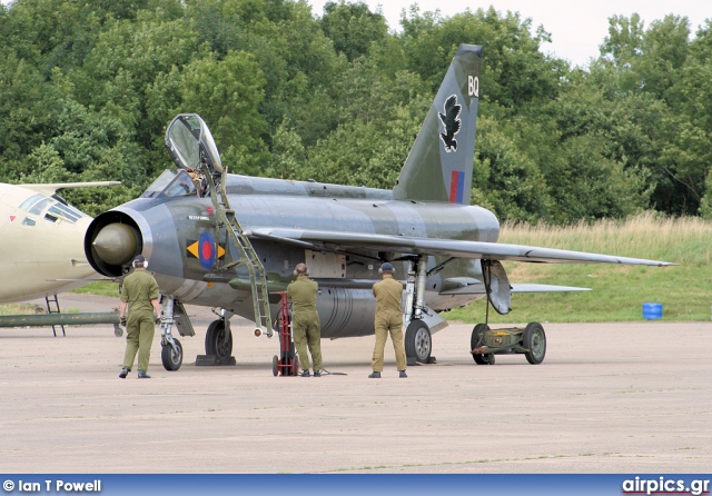 XS904, English Electric Lightning F.6, Private