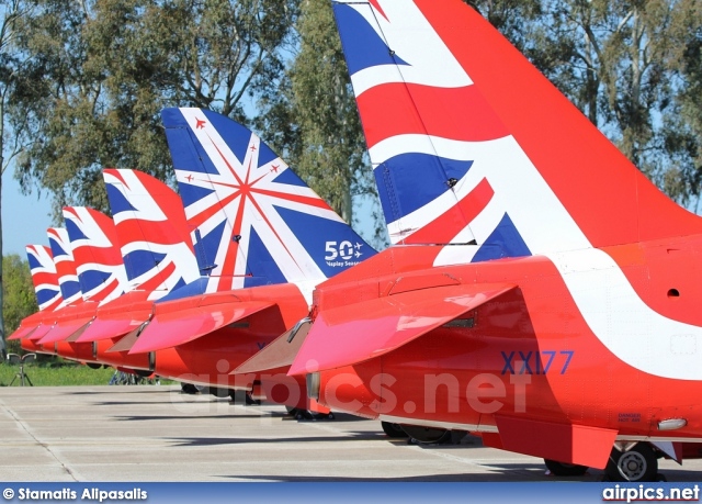 XX177, British Aerospace (Hawker Siddeley) Hawk T.1, Royal Air Force