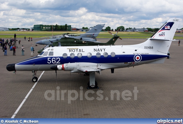 XX488, British Aerospace JetStream T.2, Royal Navy - Fleet Air Arm