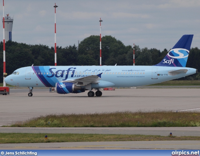 YA-TTC, Airbus A320-200, Safi Airways