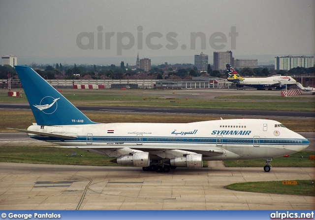 YK-AHB, Boeing 747-SP, Syrian Arab Airlines