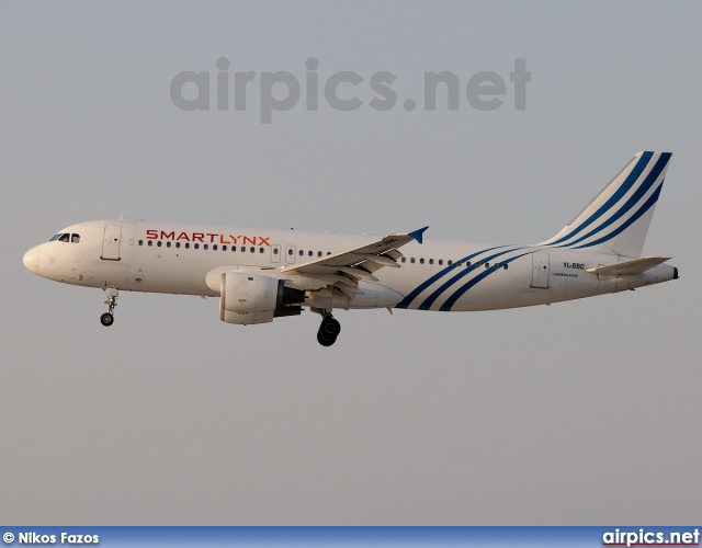 YL-BBC, Airbus A320-200, Smartlynx Airlines