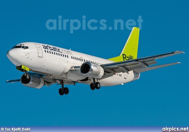 YL-BBS, Boeing 737-300, Air Baltic