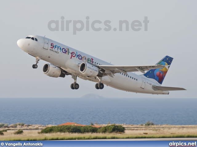 YL-LCE, Airbus A320-200, Small Planet Airlines