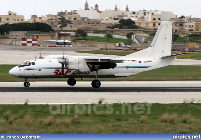 YL-RAJ, Antonov An-26-B, Raf-Avia