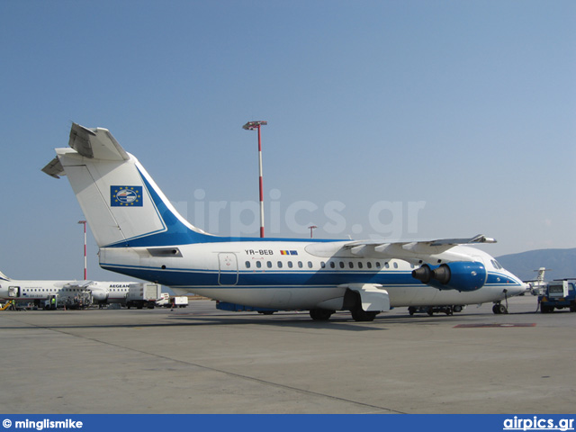 YR-BEB, British Aerospace BAe 146-200, Romavia