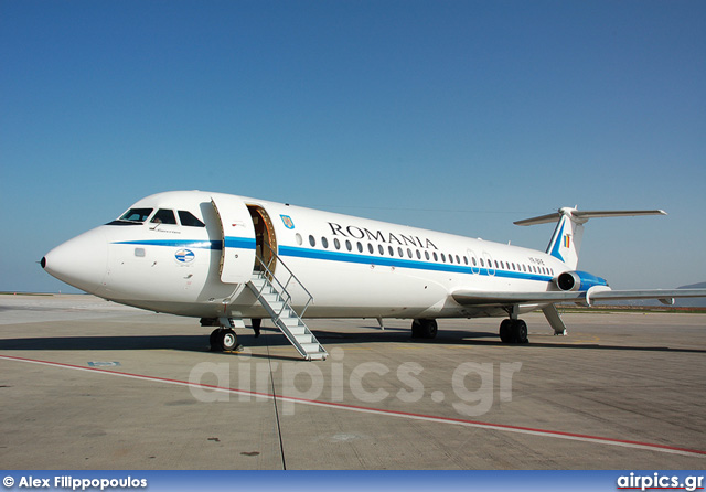 YR-BRE, BAC 1-11 500, Romanian Government