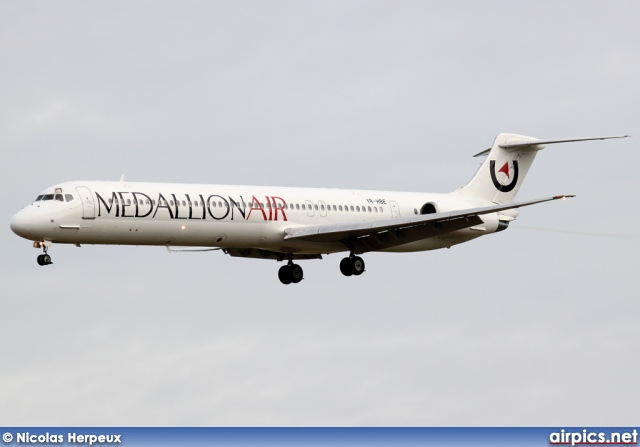 YR-HBE, McDonnell Douglas MD-83, Medallion Air