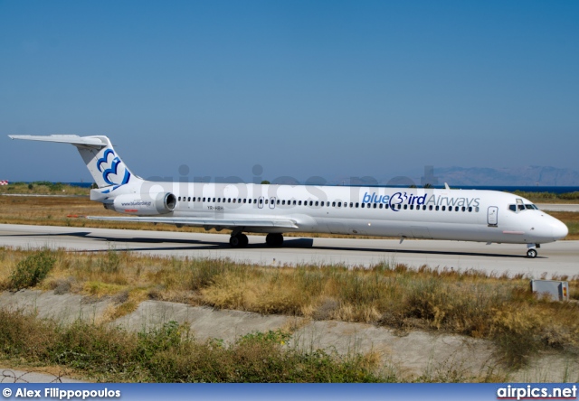 YR-HBH, McDonnell Douglas MD-83, Bluebird Airways