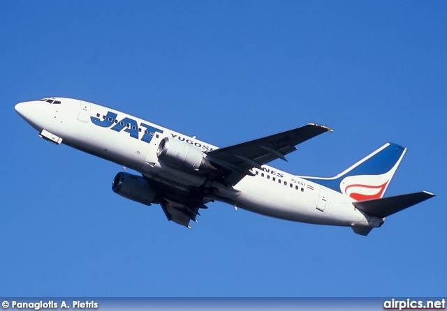 YU-ANF, Boeing 737-300, Jat Airways