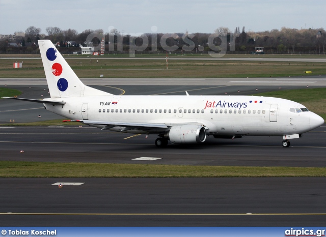 YU-ANI, Boeing 737-300, Jat Airways