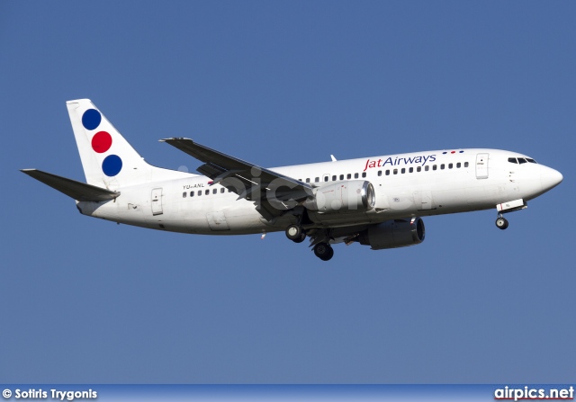 YU-ANL, Boeing 737-300, Jat Airways