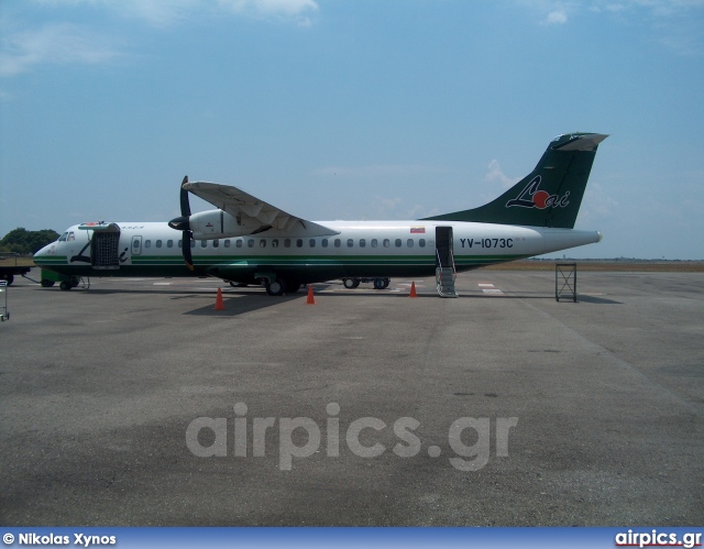 YV-1073C, ATR 72-210, LAI - Linea Aerea IAACA