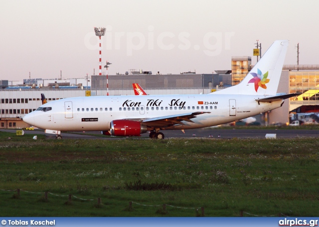 Z3-AAM, Boeing 737-500, MAT - Macedonian Airlines
