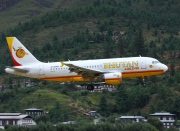 A5-BAB, Airbus A319-100, Bhutan Airlines