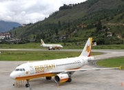 A5-BAC, Airbus A319-100, Bhutan Airlines