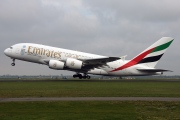 A6-EER, Airbus A380-800, Emirates