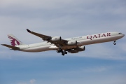 A7-AGA, Airbus A340-600, Qatar Airways