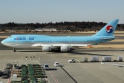 HL7490, Boeing 747-400, Korean Air