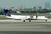 N200WQ, De Havilland Canada DHC-8-400Q Dash 8, Continental Connection