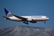 N68160, Boeing 767-200ER, Continental Airlines