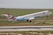OE-LVI, Fokker F100, Austrian Arrows (Tyrolean Airways)