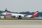 PT-MSL, Airbus A340-500, TAM Linhas Aereas