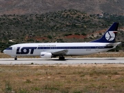 SP-LLB, Boeing 737-400, LOT Polish Airlines