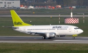 YL-BBA, Boeing 737-500, Air Baltic