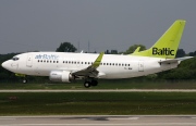 YL-BBF, Boeing 737-500, Air Baltic