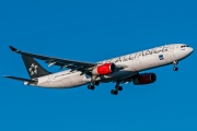 ln-rkn, Airbus A330-300, Scandinavian Airlines System (SAS)