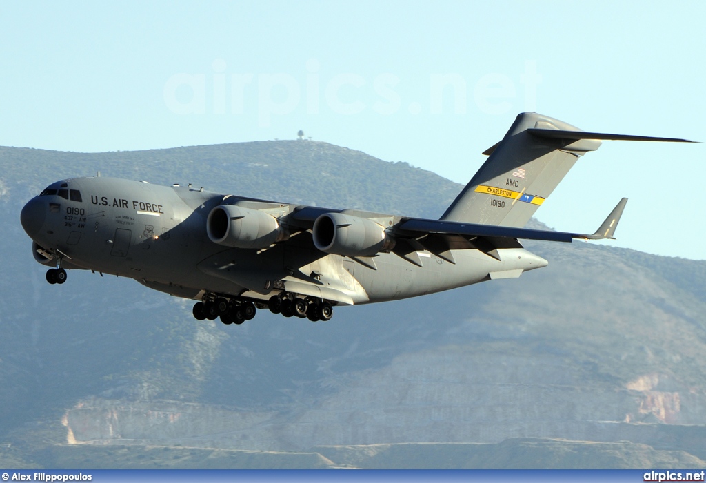 01-0190, Boeing C-17A Globemaster III, United States Air Force