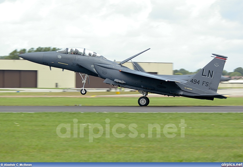 01-2002, Boeing (McDonnell Douglas) F-15E Strike Eagle, United States Air Force