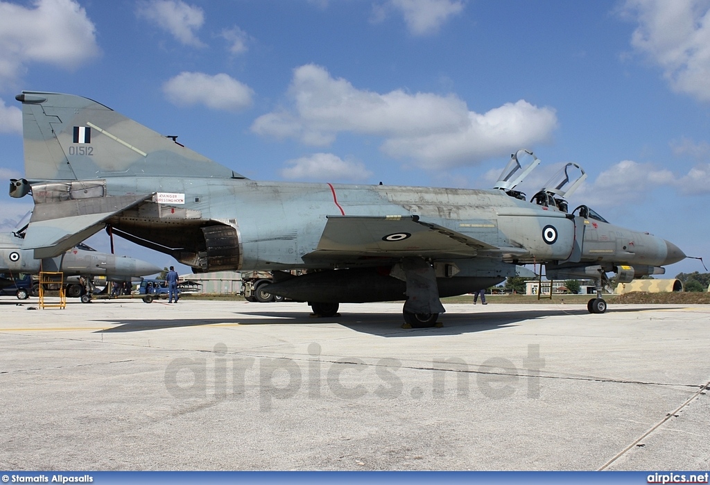 01512, McDonnell Douglas F-4E AUP Phantom II, Hellenic Air Force