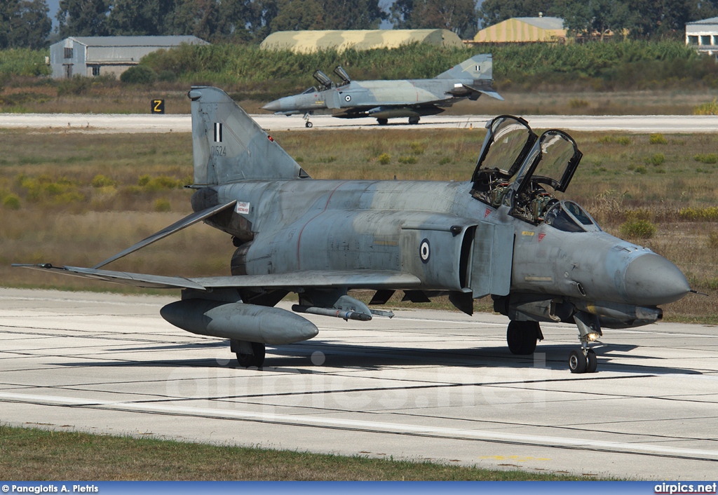 01524, McDonnell Douglas F-4E AUP Phantom II, Hellenic Air Force