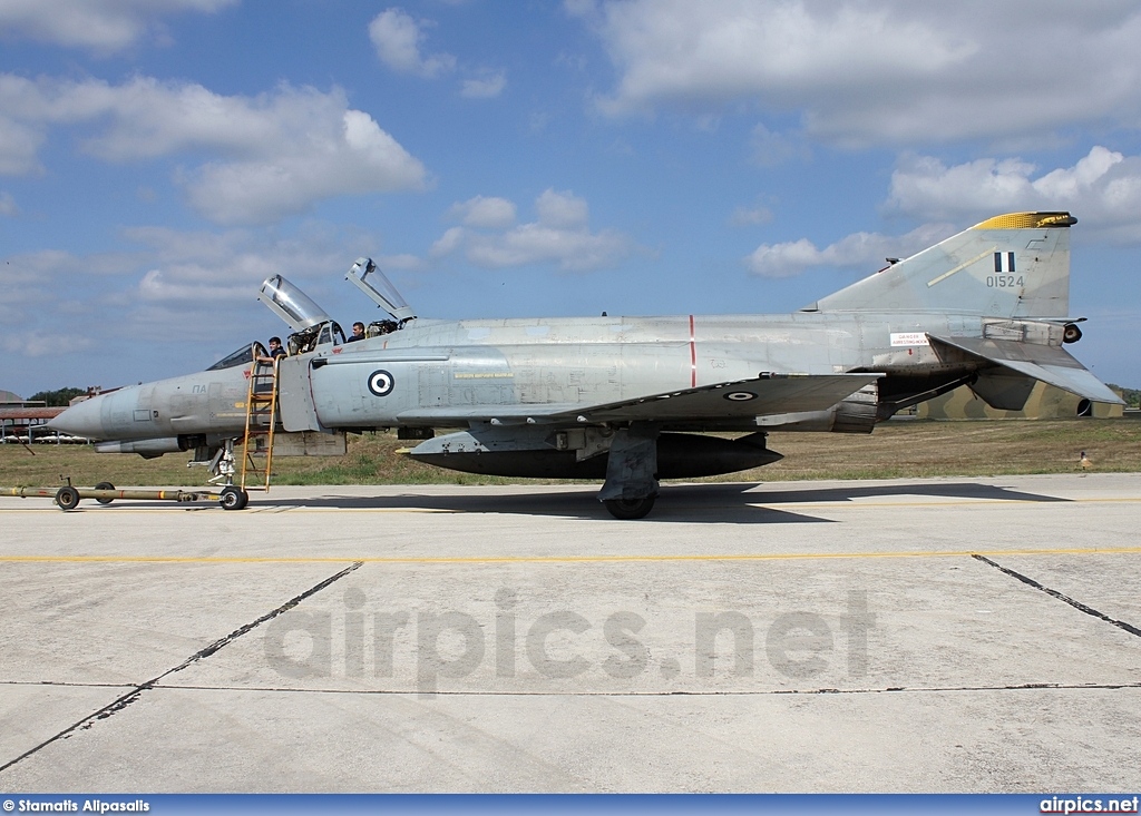 01524, McDonnell Douglas F-4E AUP Phantom II, Hellenic Air Force