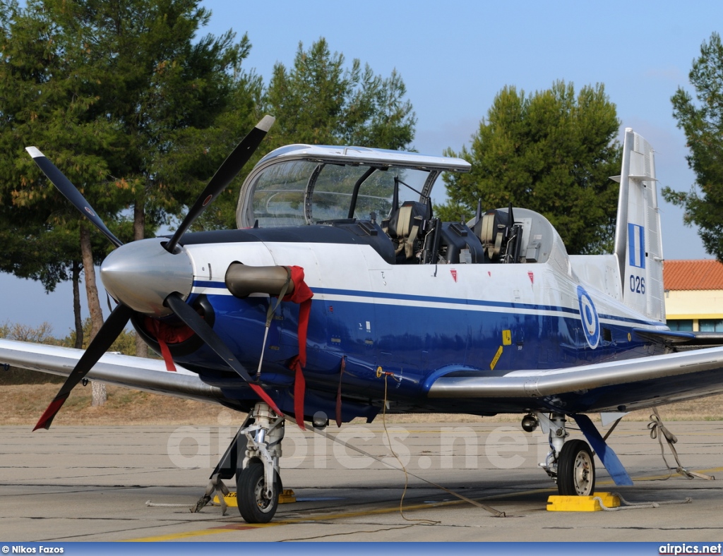 026, Beechcraft T-6A Texan II, Hellenic Air Force