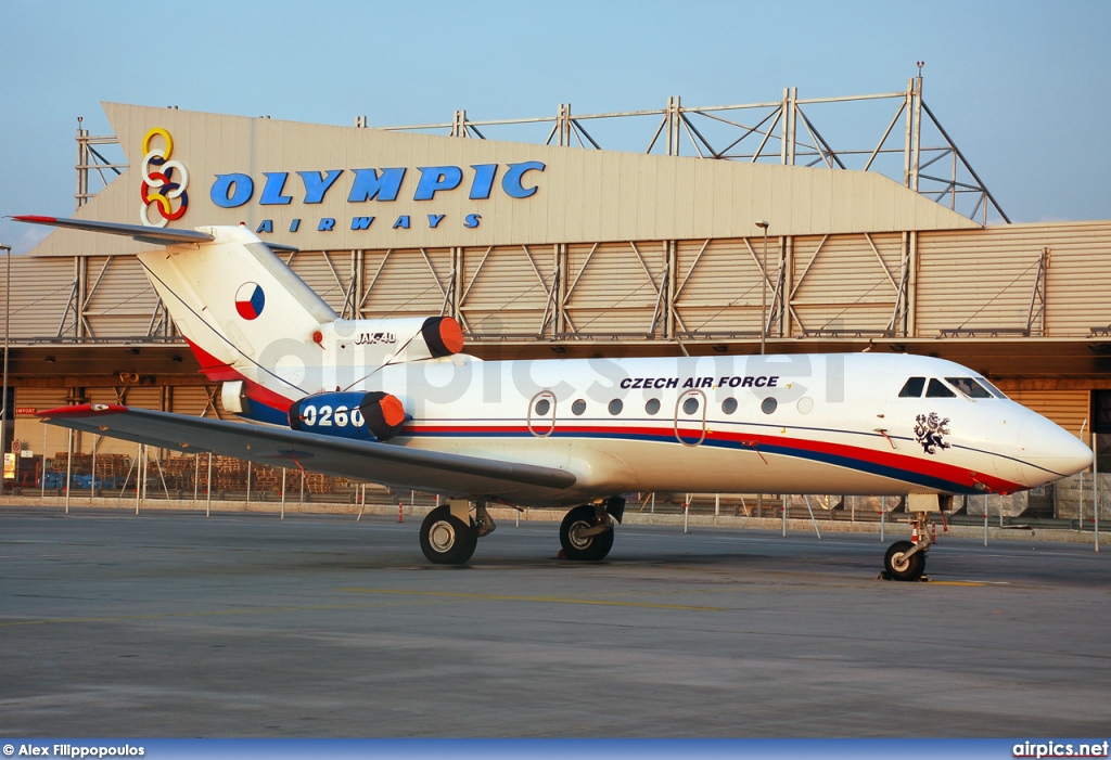 0260, Yakovlev Yak-40, Czech Air Force