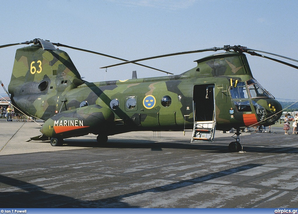 04063, Boeing-Vertol 107 Hkp 4B, Swedish Navy