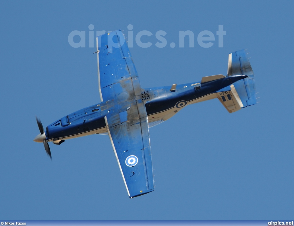 043, Beechcraft T-6A Texan II, Hellenic Air Force